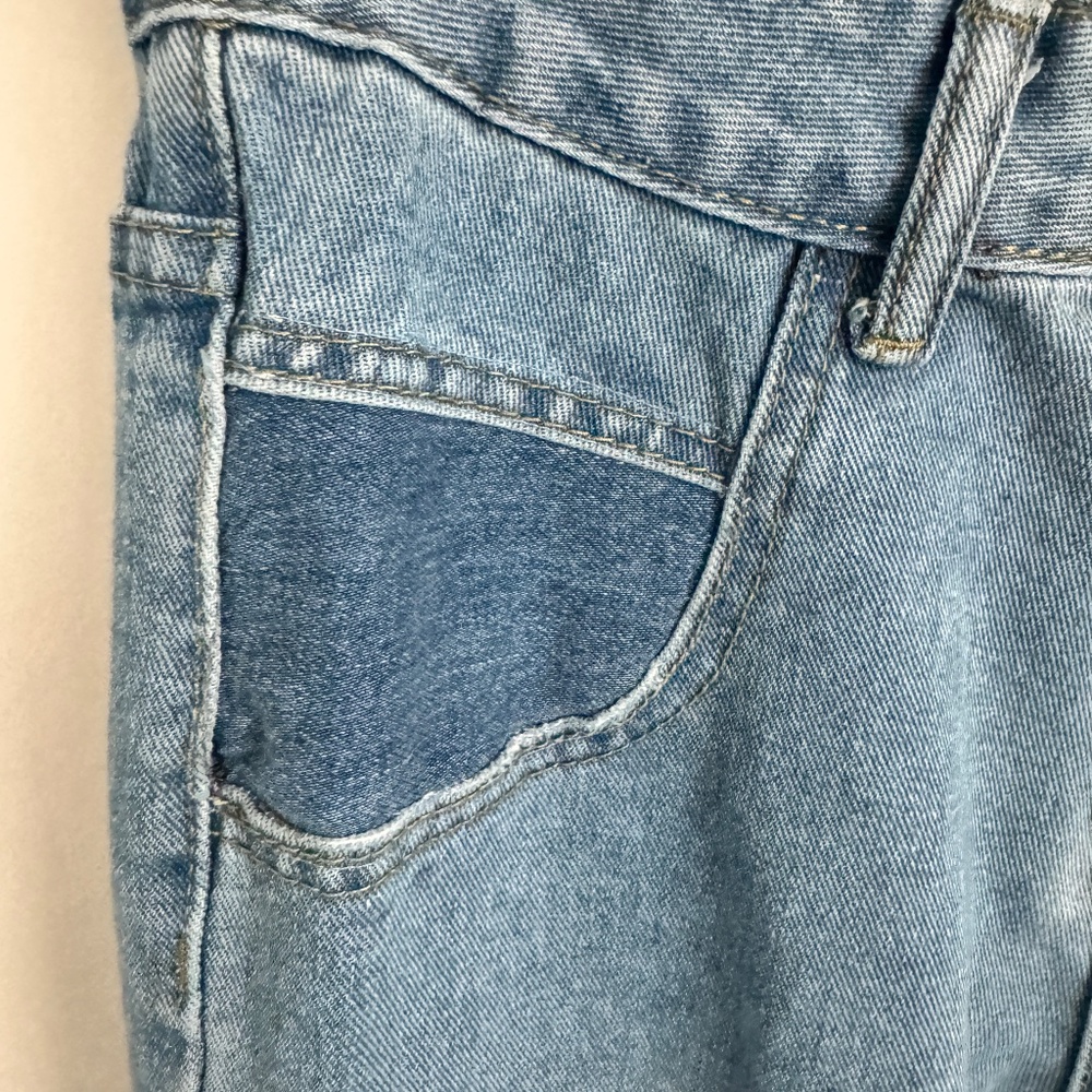 Scacto Denim Wide Fit Sleeveless Cardigan Top and matching jeans, size SMALL - Picture 7 of 13